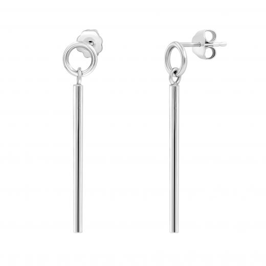 Silver earrings B096:ES-S2/1176