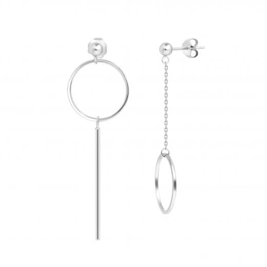 Silver earrings B096:ES-S2/1199