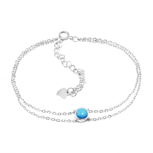 Silver bracelet 21.5 cm 3B096-0052