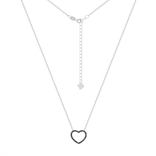 Silver necklace 3L096-0056