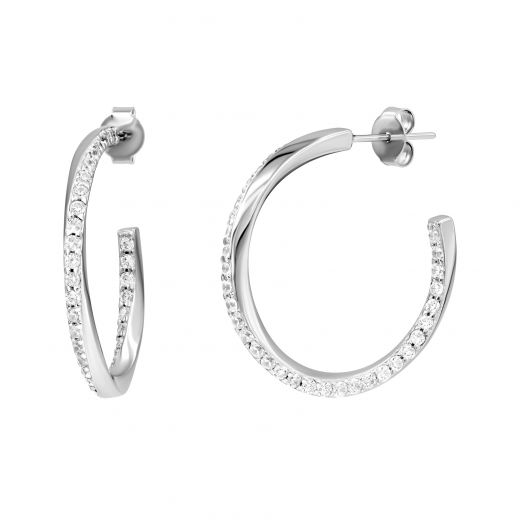 Silver earrings 3S269ЕС-0046