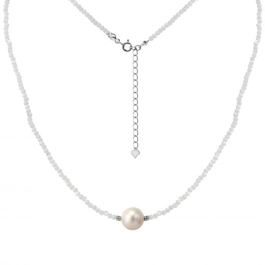 Silver necklace 3L269ЕС-0031