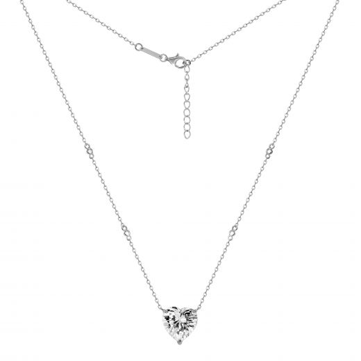 Silver necklace 3L269ЕС-0046