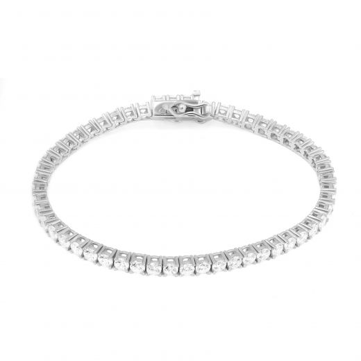 Silver bracelet 3Б269ЕС-0038