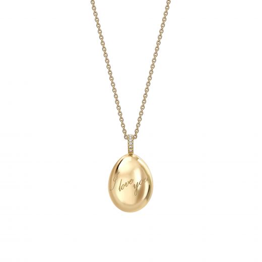 Necklace I Love You zhive gold