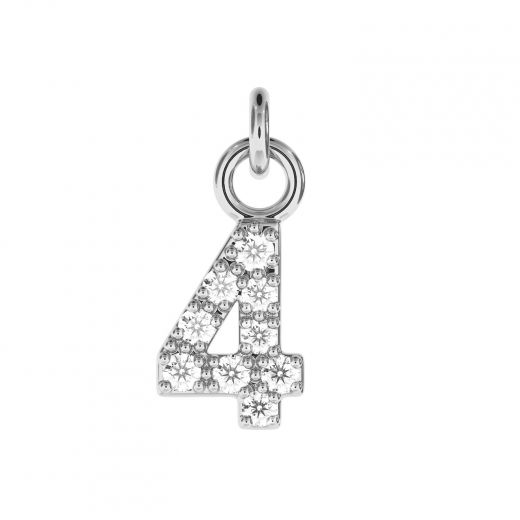 Pendant white rhodium 4