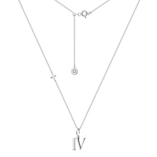 Silver necklace IV+ 3Л515ЕС-0001