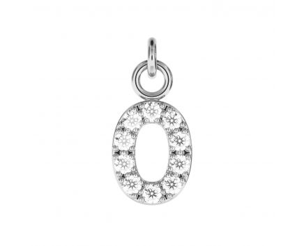 Pendant white rhodium 0