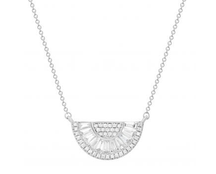 Necklace with diamonds 1-206 419
