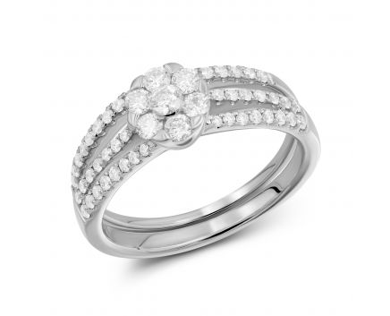 Kaleina Diamond Wedding Ring For Her Online Jewellery Shopping