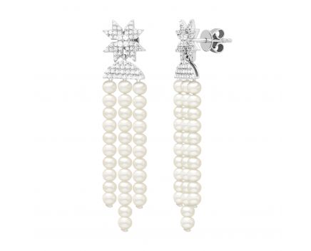 Earrings with pearls - Earrings - All products