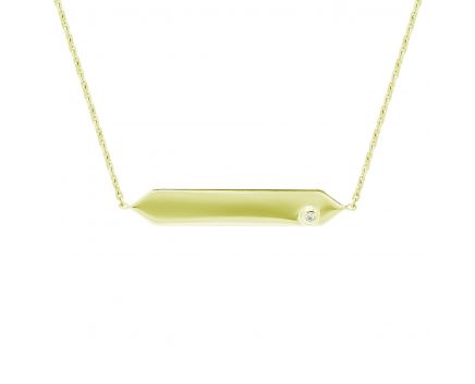 Yellow gold necklace ZARINA