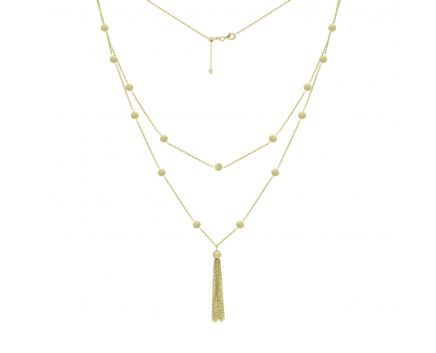 Yellow gold necklace 2-231 761