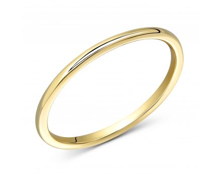 Yellow gold ring 2К914-0119
