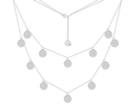 Necklace made of white gold 2L765-0047