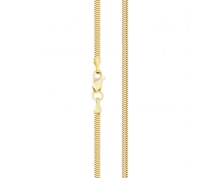 Yellow gold lancet 45 cm 2Ц526-0007