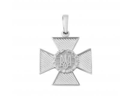 White gold pendant 2П789-0017