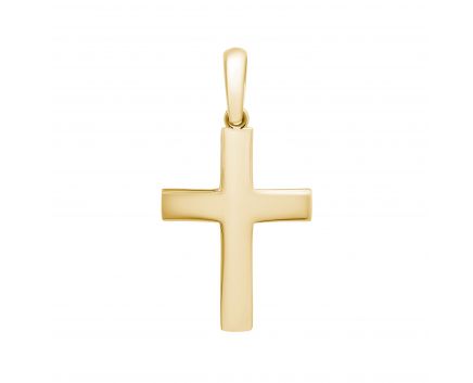 Rose gold cross 2П914-0018