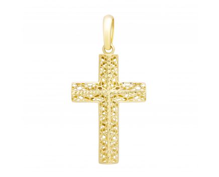 Cross in yellow gold 2P914-0045