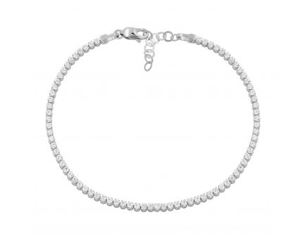 White gold bracelet 2Б914-0061