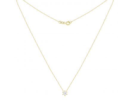 Yellow gold necklace 2Л526-0190-1