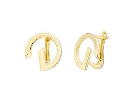 Earrings in yellow gold 2S954-0005