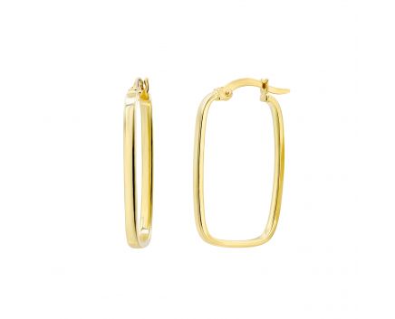 Yellow gold earrings 2С526-0558