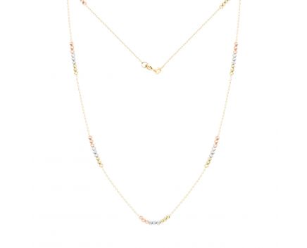 Gold necklace 2L526-0199