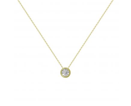 Yellow gold necklace 2-247 493