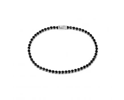 Tennis bracelet in white gold 2-248 746