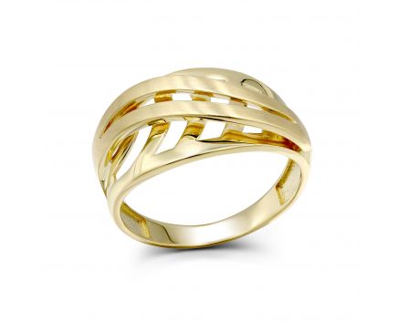 Yellow gold ring  2-249 208