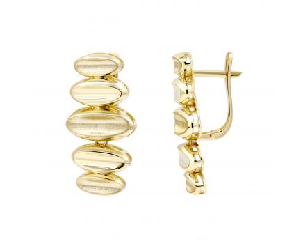 Earrings in yellow gold 2-249 277