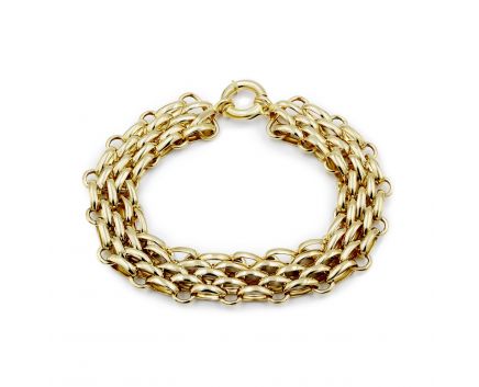 Bracelet in yellow gold 2-249 306