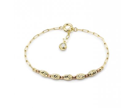 Yellow gold bracelet 2-249 362