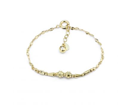 Yellow gold bracelet 2-249 366