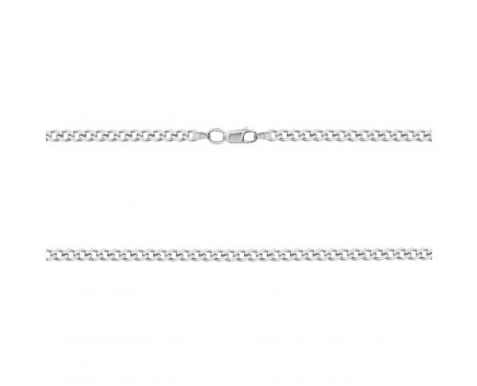 Chain in white gold 55 cm 2Ц164-0020
