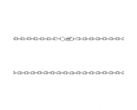 Chain in white gold 55 cm 2Ц164-0023