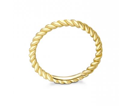 Yellow gold ring 2К789-0016