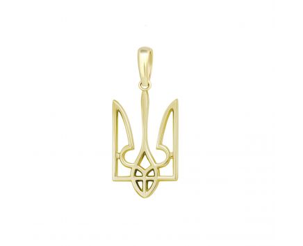 Yellow gold pendant 2П071-0171