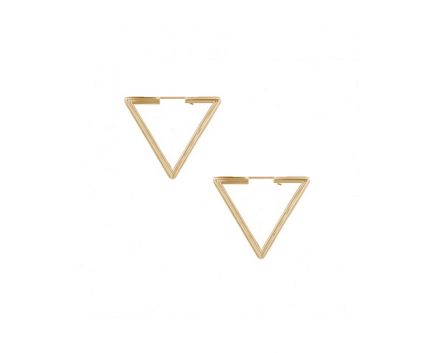 Rose gold earrings 2С150-0001