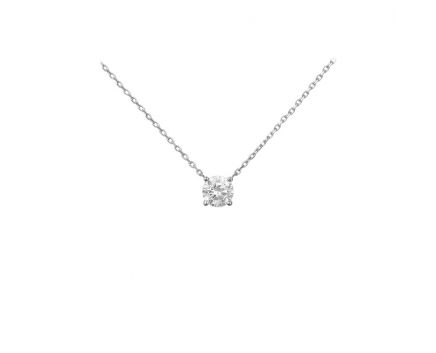 White gold necklace 2Л526-0201