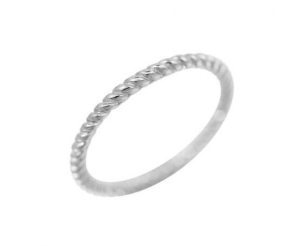 White gold ring 2К789-0017