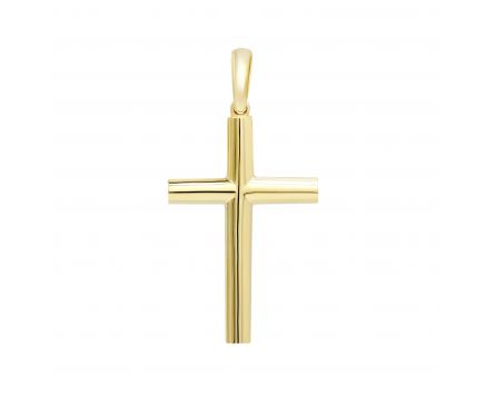 Крест из желтого золота 2П914-0010
