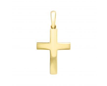 Yellow gold cross 2П914-0012