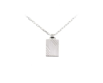 Silver necklace 3-120 778