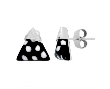 Earrings Black&White