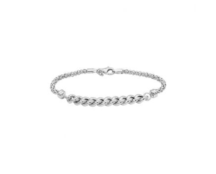 Silver bracelet 3-387 211