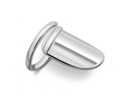 Silver Nail ring