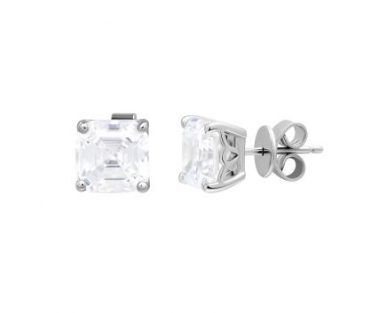 Silver earrings 3С269ЕС-0078