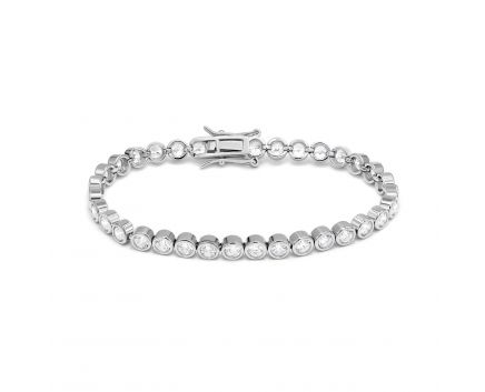 Silver bracelet tennis 3B269-0042